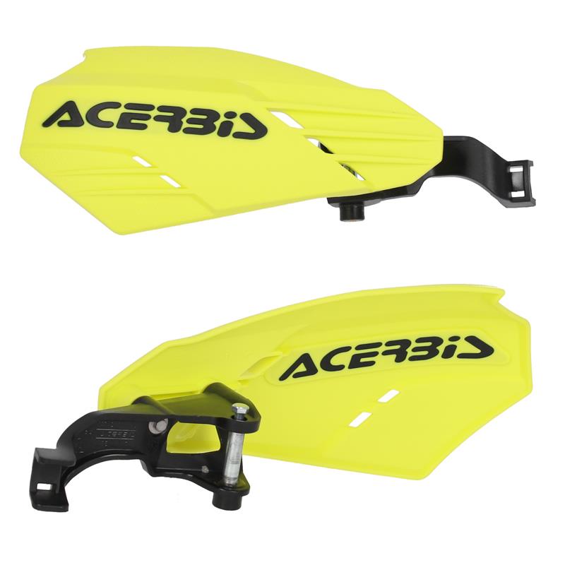 Acerbis K-Linear Motocross Handguards Yellow Black KTM EXC 250 TPI 2018 - 2023